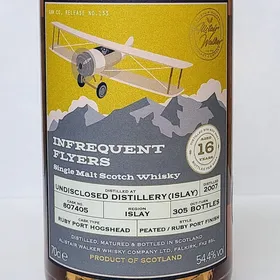 Infrequent Flyers 16yr Undisclosed Islay 2007