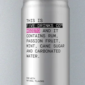 F!ve Drinks Co. Mojito