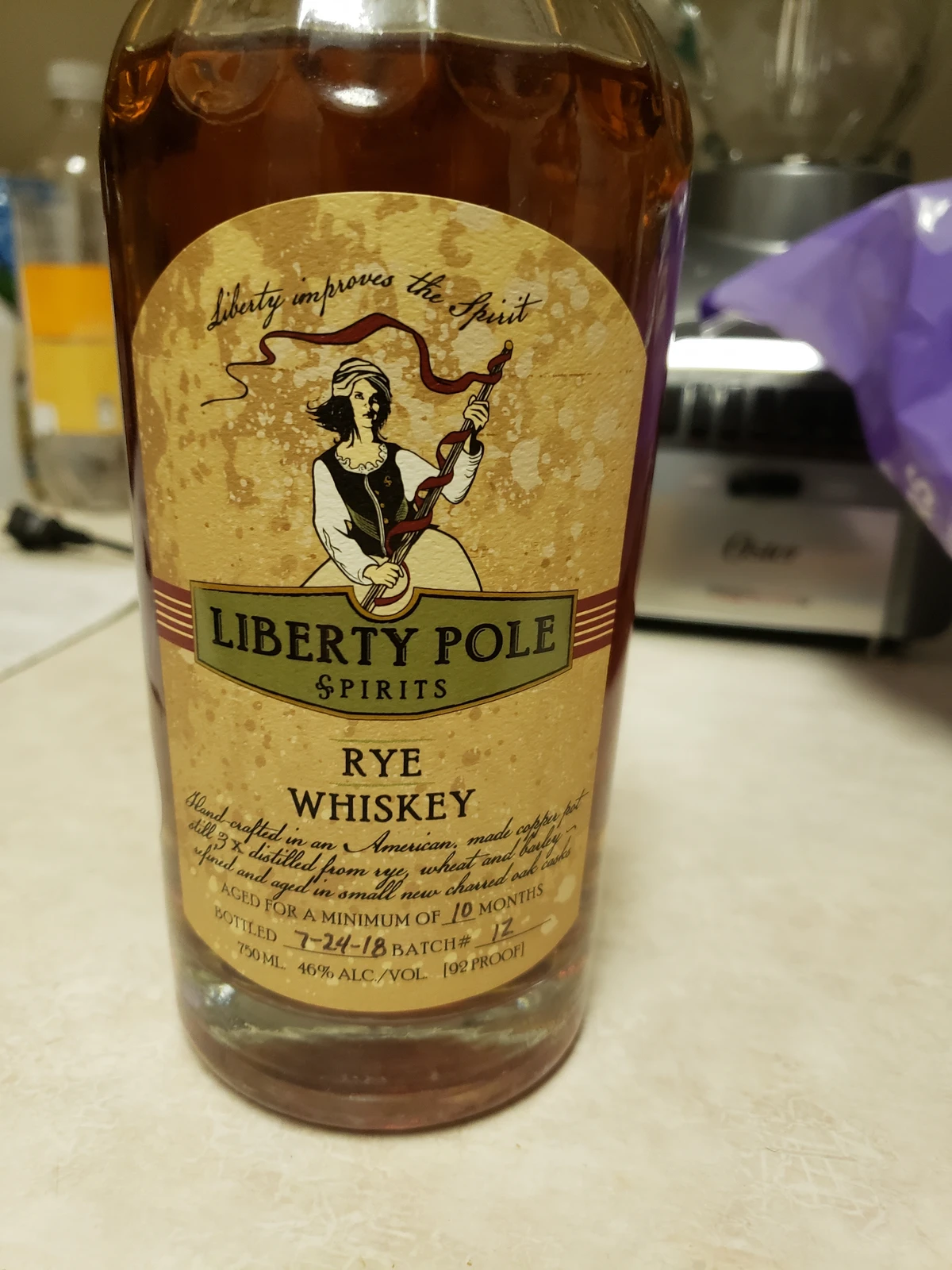 Liberty Pole Rye Whiskey