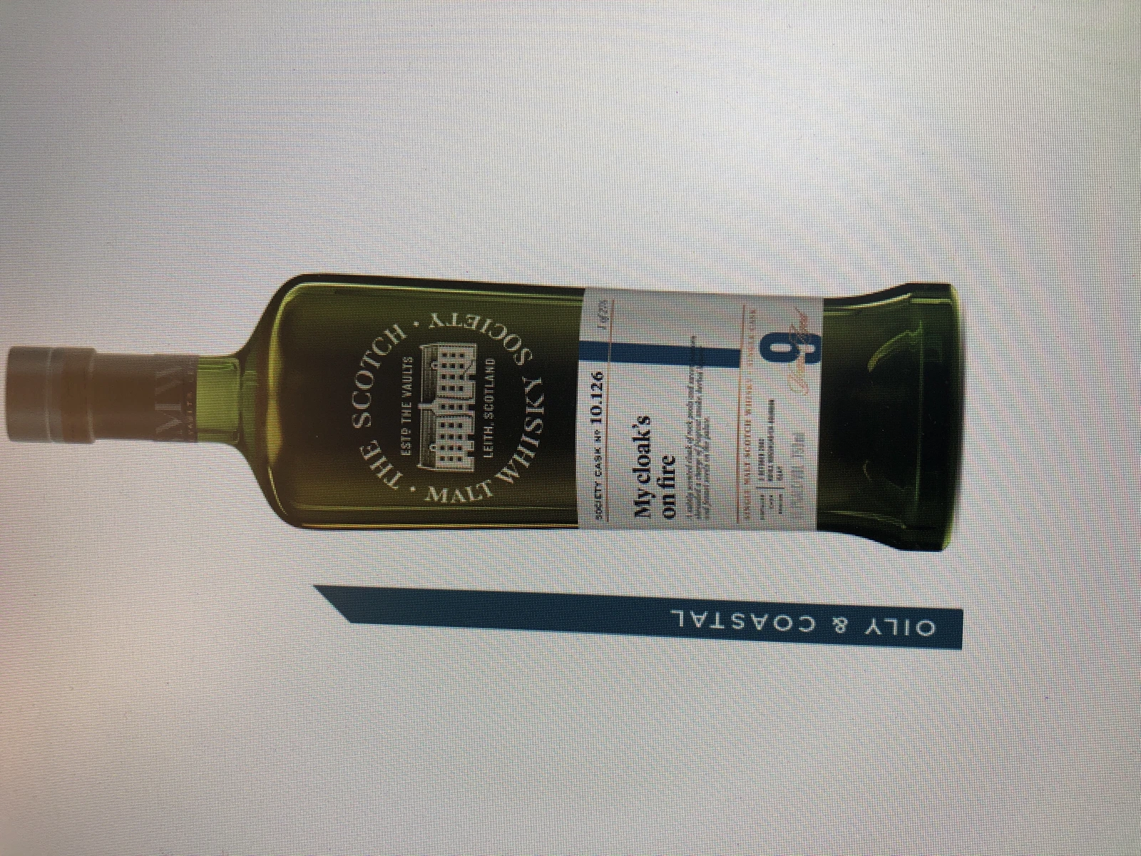 My cloak's on fire 10.126 (SMWS)