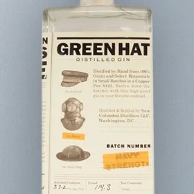 Green Hat Navy-Strength Gin