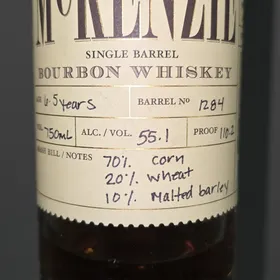 McKenzie Single Barrel (K&L barrel 1284)