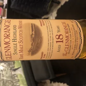 Glenmorangie Single Highland Rare Malt Scotch Whisky