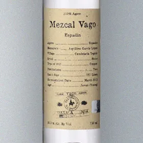 Mezcal Vago Espadin