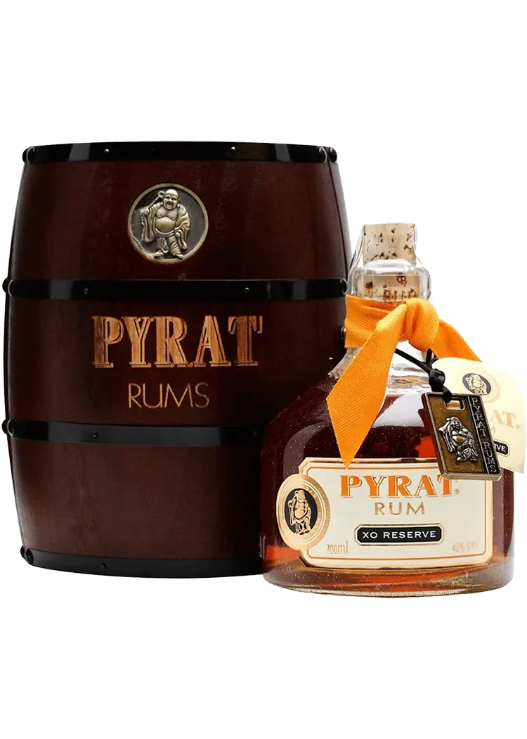Pyrat Xo Rum With Holiday Wood Case