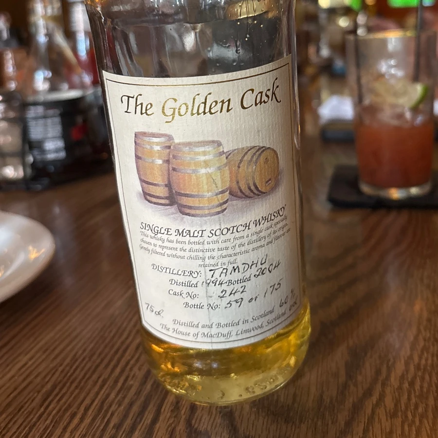 The Golden Cask - Tamdhu 1994