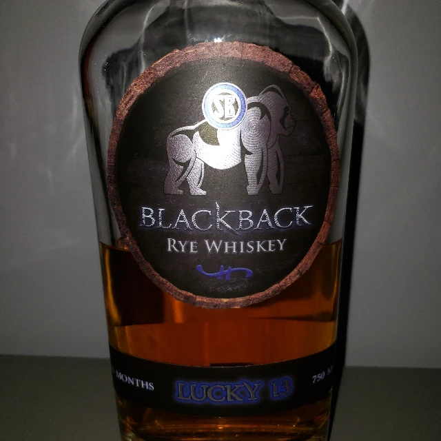 Blackback Rye Whiskey