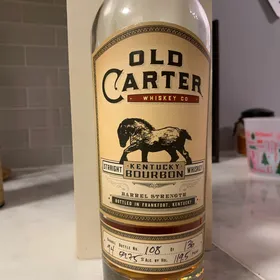 Old Carter 13 Year Kentucky Straight Bourbon Single Barrel #94 (2020 Release)