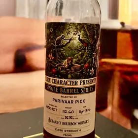 Rare Character Presents Single Barrel Select Parivaar Pick