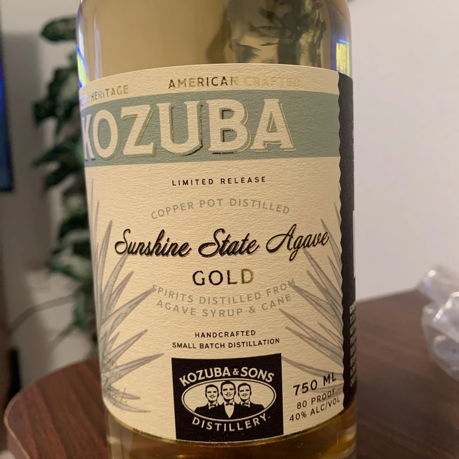 Kozuba Sunshine State Agave Gold