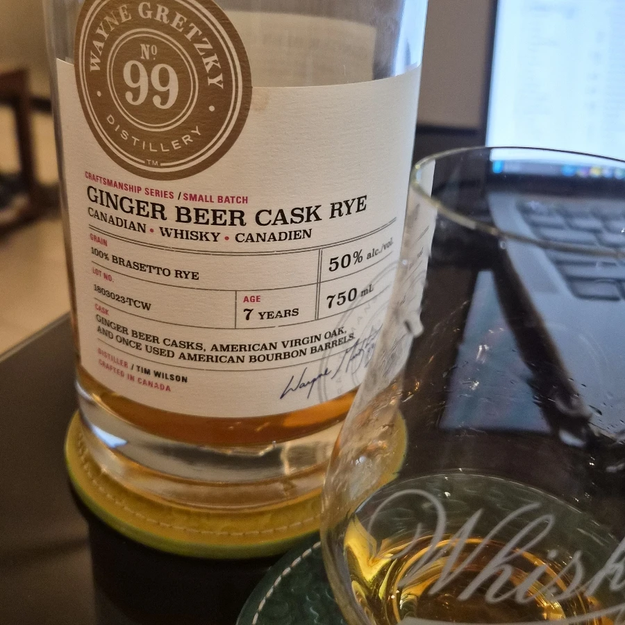 Ginger Beer Cask Rye Wayne Gretzky