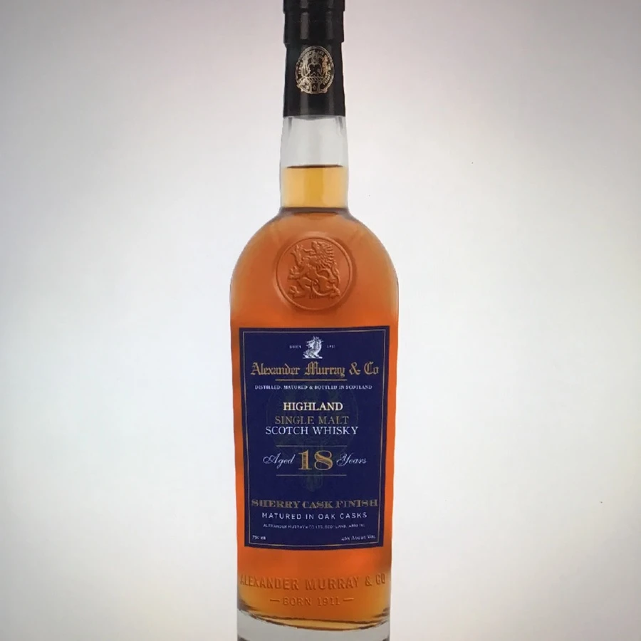 Alexander Murray 18 Year Sherry Cask Single Malt Scotch