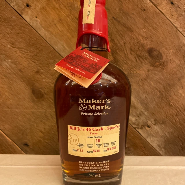 Maker's Mark Private Selection - Bill Jr's 46 Cask - Spec's (2020)