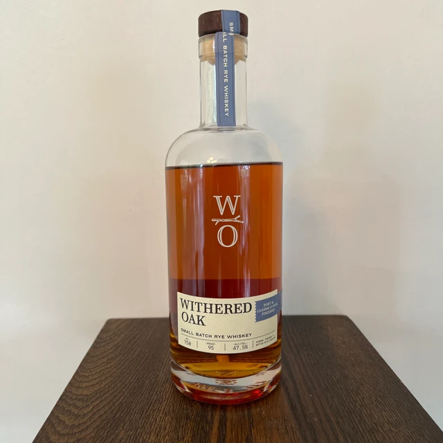 Withered Oak Small Batch Rye Whiskey
