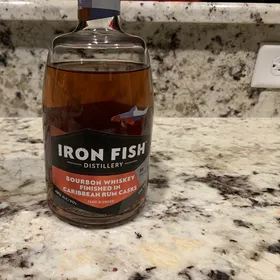 Iron Fish Bourbon Finished in Caribbean Rum Casks