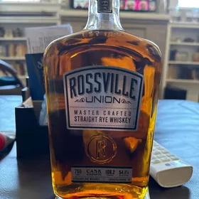Rossville Union Straight Rye Whiskey Cask Strength Single Barrel VA ABC 2022