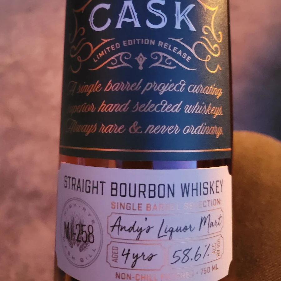 Copper & Cask - Straight Bourbon Whiskey - Single Barrel Selection (Andy's Liquor Mart)