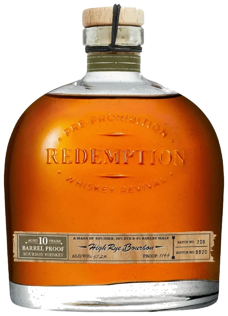 Redemption High Rye 10 Year Barrel Proof