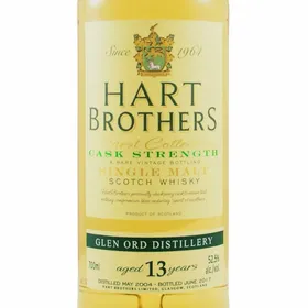 Hart Brothers Glen Ord 13 year Cask Strength
2004/2017