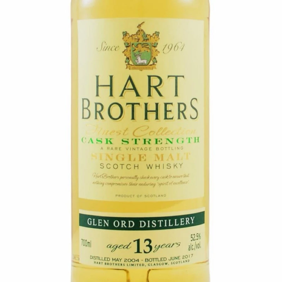 Hart Brothers Glen Ord 13 year Cask Strength
2004/2017