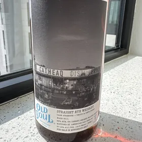 Old Soul straight rye whiskey (anniversary series)