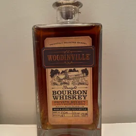 Woodinville Straight Bourbon Whiskey Private Select (Mash & Journey, Barrel 7334)