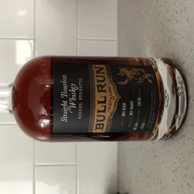 Bull Run Straight Bourbon Whiskey Barrel Strength