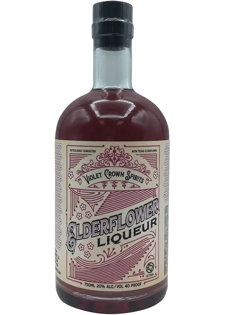 Violet Crown Elderflower Liqueur