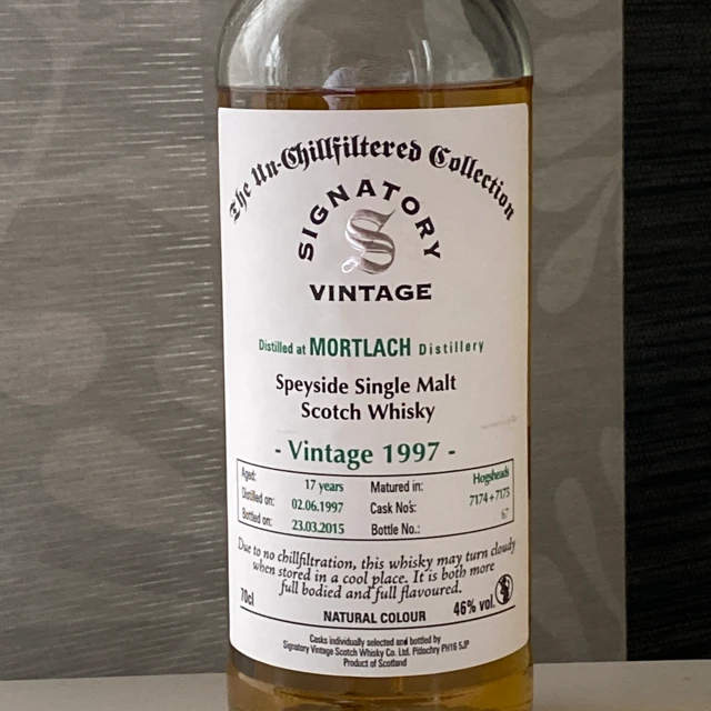 Mortlach 1997 17 Year Un-Chillfiltered Collection (Signatory)