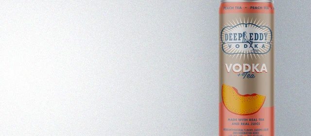 Deep Eddy Vodka + Peach Tea