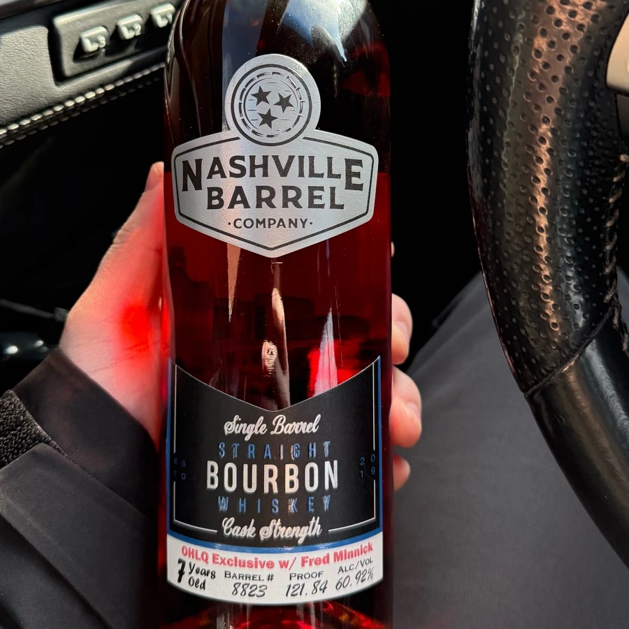 Nashville Barrel Company Single Barrel Cask Strength Bourbon (OHLQ Exclusive w/ Fred Minnick)