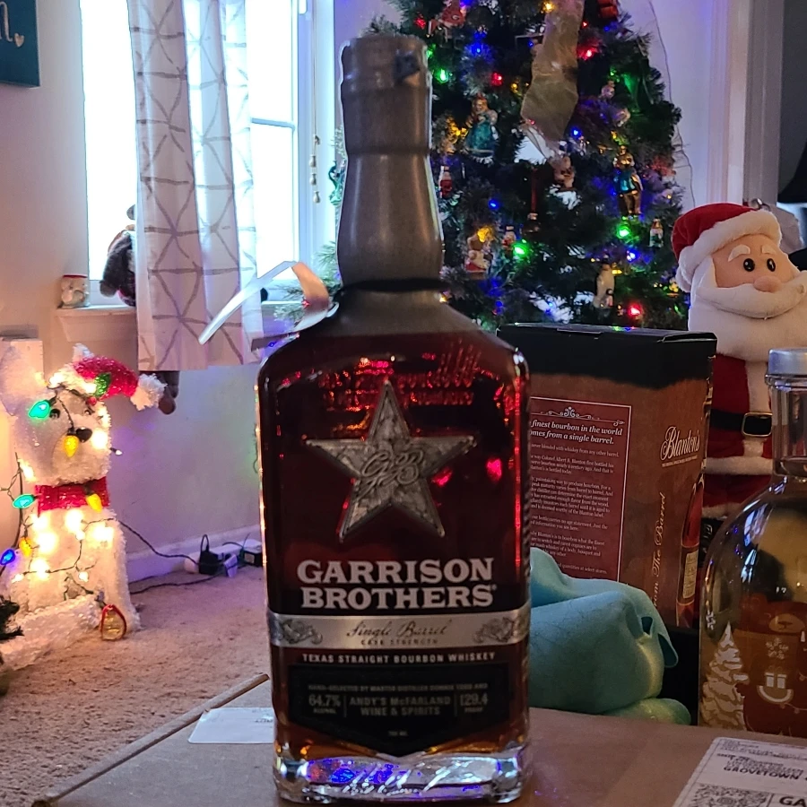 Garrison Brothers Cask Strength Single Barrel Texas Straight Bourbon (Andy's McFarland Wine & Spirits)