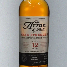 Arran Cask Strength 12 Year Batch 3