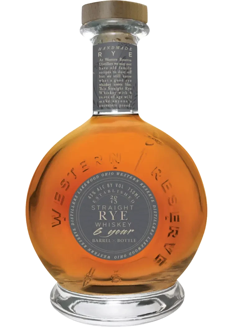 Western Reserve 6 Yr Straight Rye Whiskey