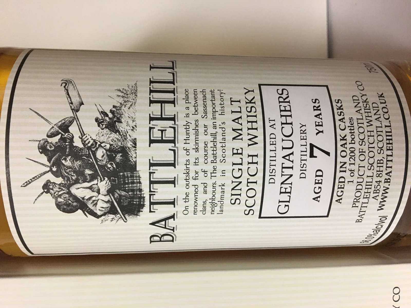 Glentauchers 7 Year - Battlehill (Duncan Taylor)