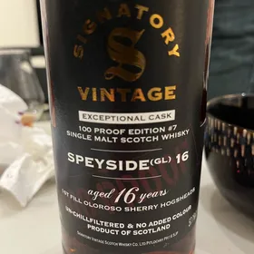 Signatory Vintage Exceptional Cask Speyside (GL) 16 - (Glenlivet)