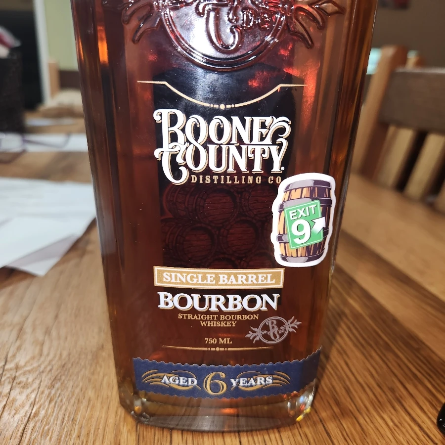 Boone County Single Barrel Bourbon- Exit 9