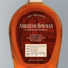 Abraham Bowman Bourbon (2019 Release)