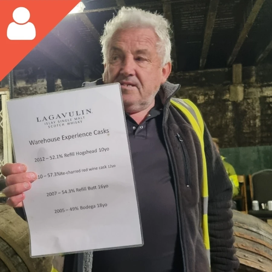 2007 Lagavulin 16 (refill sherry butt, Lagavulin Warehouse Experience 2023)