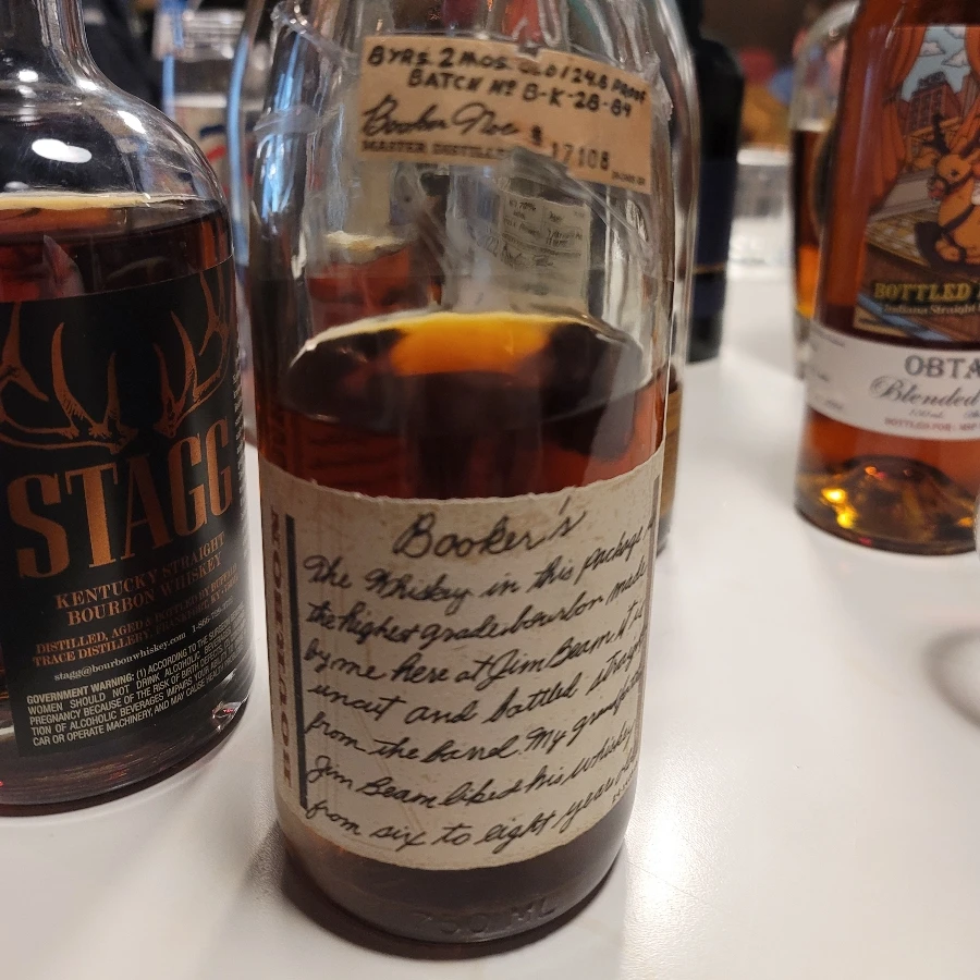 Bookers Bourbon BK-28-84 124.6 Proof