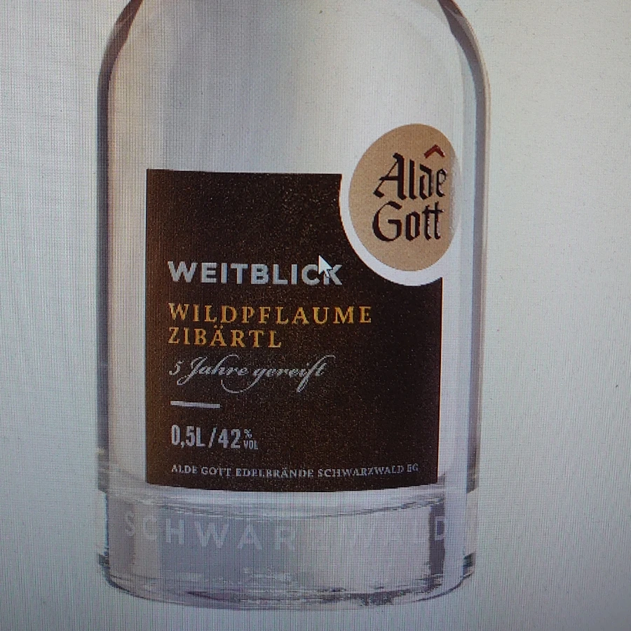 Weitblick Zibärtle Schnaps