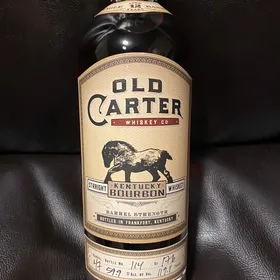 Old Carter 12 Year Kentucky Bourbon Single Barrel #47 (2019 Release)
