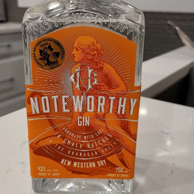 The Dubh Glas Distillery Noteworthy Gin