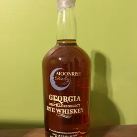 Moonrise Distillery Rye Whiskey