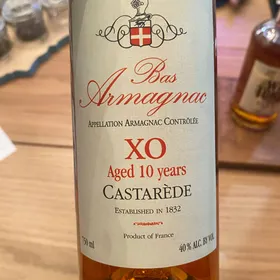 Bas Armagnac XO Castarède Aged 10 Years