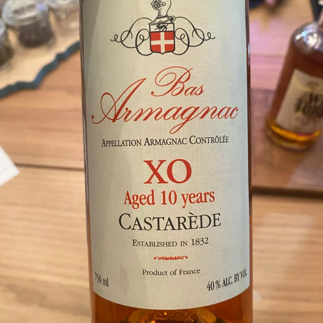 Bas Armagnac XO Castarède Aged 10 Years
