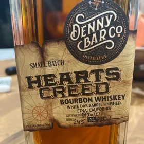 Denny Bar Co. Hearts Creed