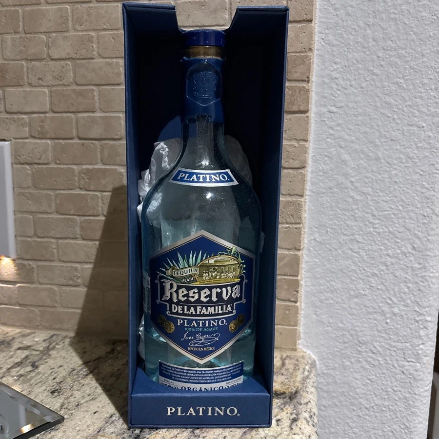 Tequila Reserva de la Familia Platino Organico