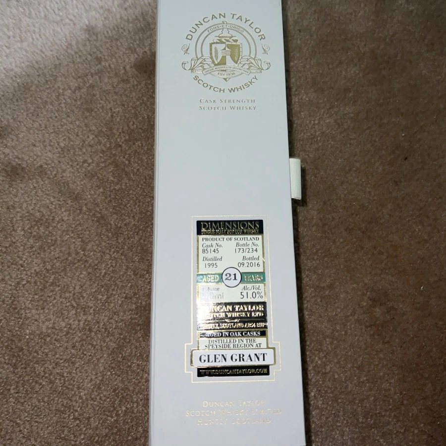 Duncan Taylor - Glen Grant 21 Year - Cask Strength