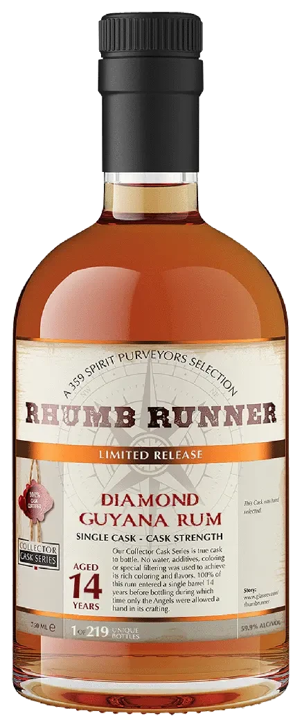 Rhumb Runner Diamond Guyana Rum 14 Year